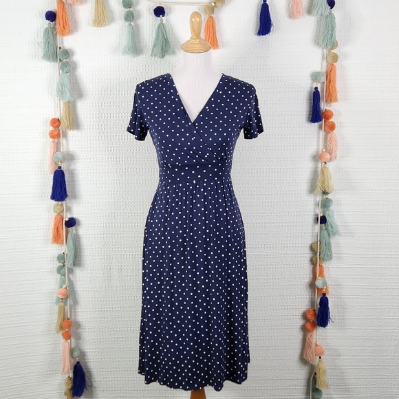 L.L. Bean Dresses & Skirts - LL Bean Polka Dot Dress